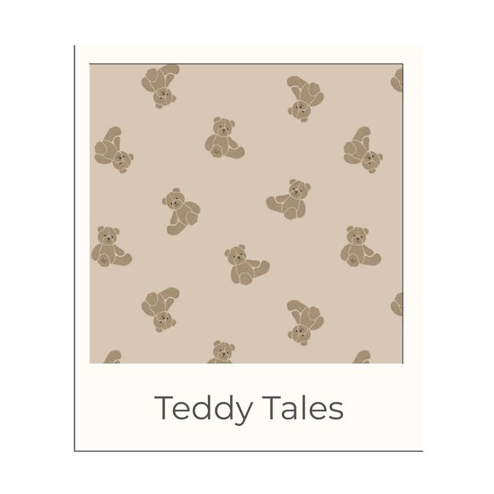 Pijama de mujer de manga larga en Teddy Tales para venta al por mayor de Dear Perli