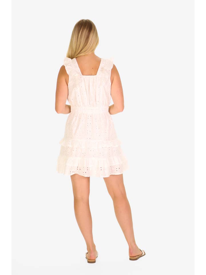 Duffield Lane - Venta al por mayor Vestido - Mujer - El vestido Orion con ojales blancos