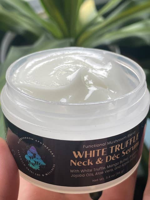 Glowshroom Apothecary - Wholesale Body Balm/Butter - White Truffle Neck & Décolletage Serum7