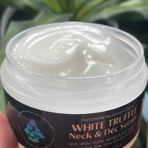 Glowshroom Apothecary - Wholesale Body Balm/Butter - White Truffle Neck & Décolletage Serum7
