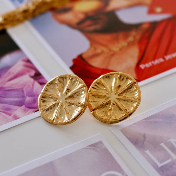 Persea Jewelry - Wholesale Stud/Post Earrings - Pendientes Limalimón4