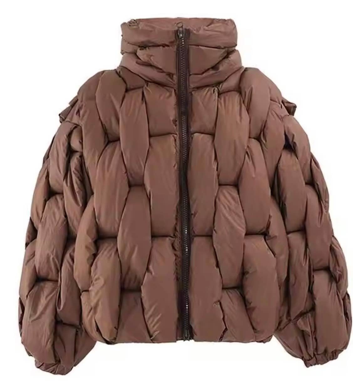 Luxe & Leather by Madonna & Co - Wholesale Puffer Jacket - Women's - Cloud Puffer Jacket3