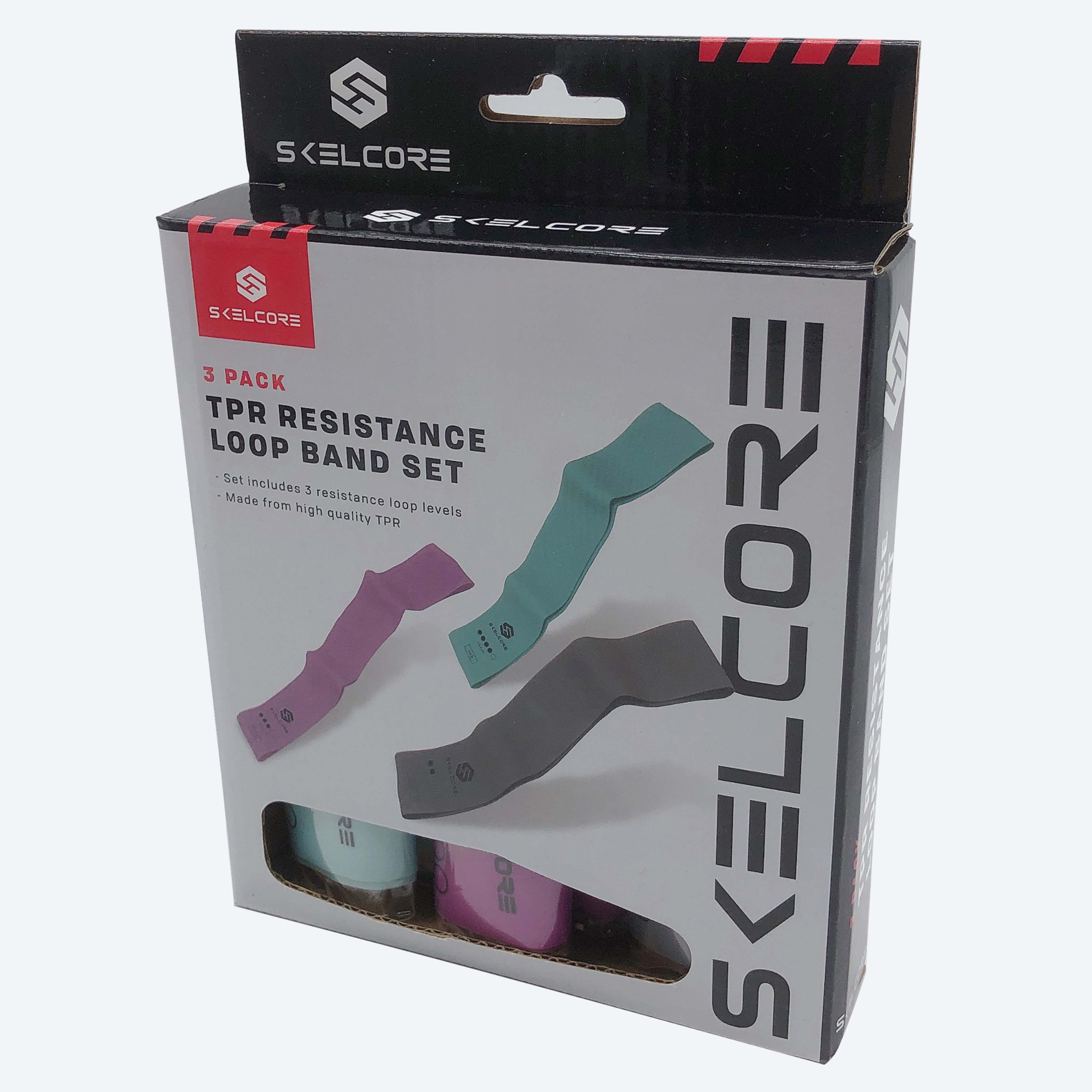 Skelcore - Wholesale Fitness Equipment - Skelcore Latex-Free Fitness Loop Bands, 3pcs Set6