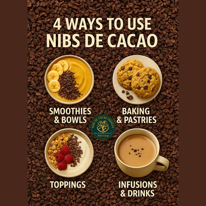 Comptoir Des Epices Madagascar - Wholesale Cocoa nibs - ( 25 Kg ) - Criollo Cocoa NIBS from Madagascar3