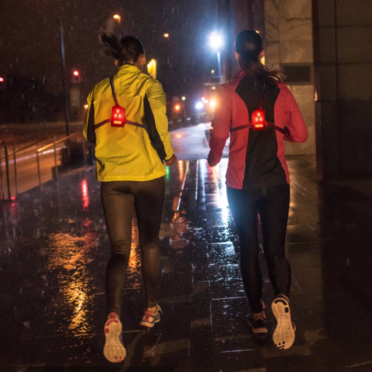 Black Safelt Sports Harness With Led Lights for wholesale on Faire3