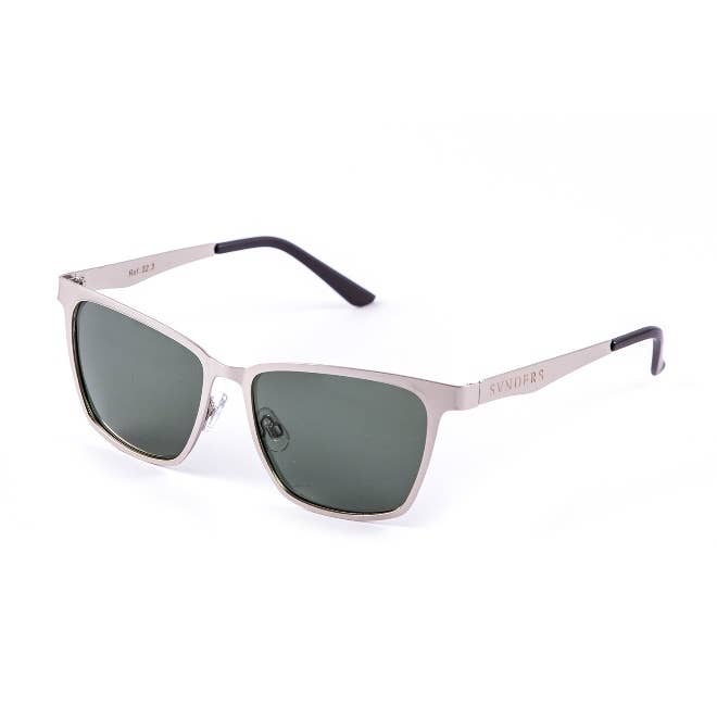 SAN FRANCISCO METAL Frame: matte silver metal
Lens: green for wholesale by Sunpers Sunglasses