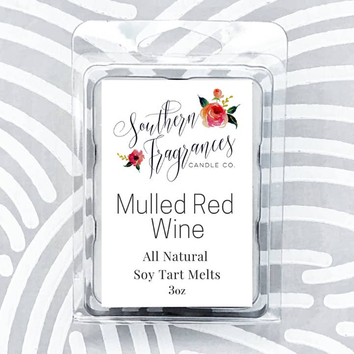 Mulled Red Wine Soy Tart Melt for wholesale by Southern Fragrances