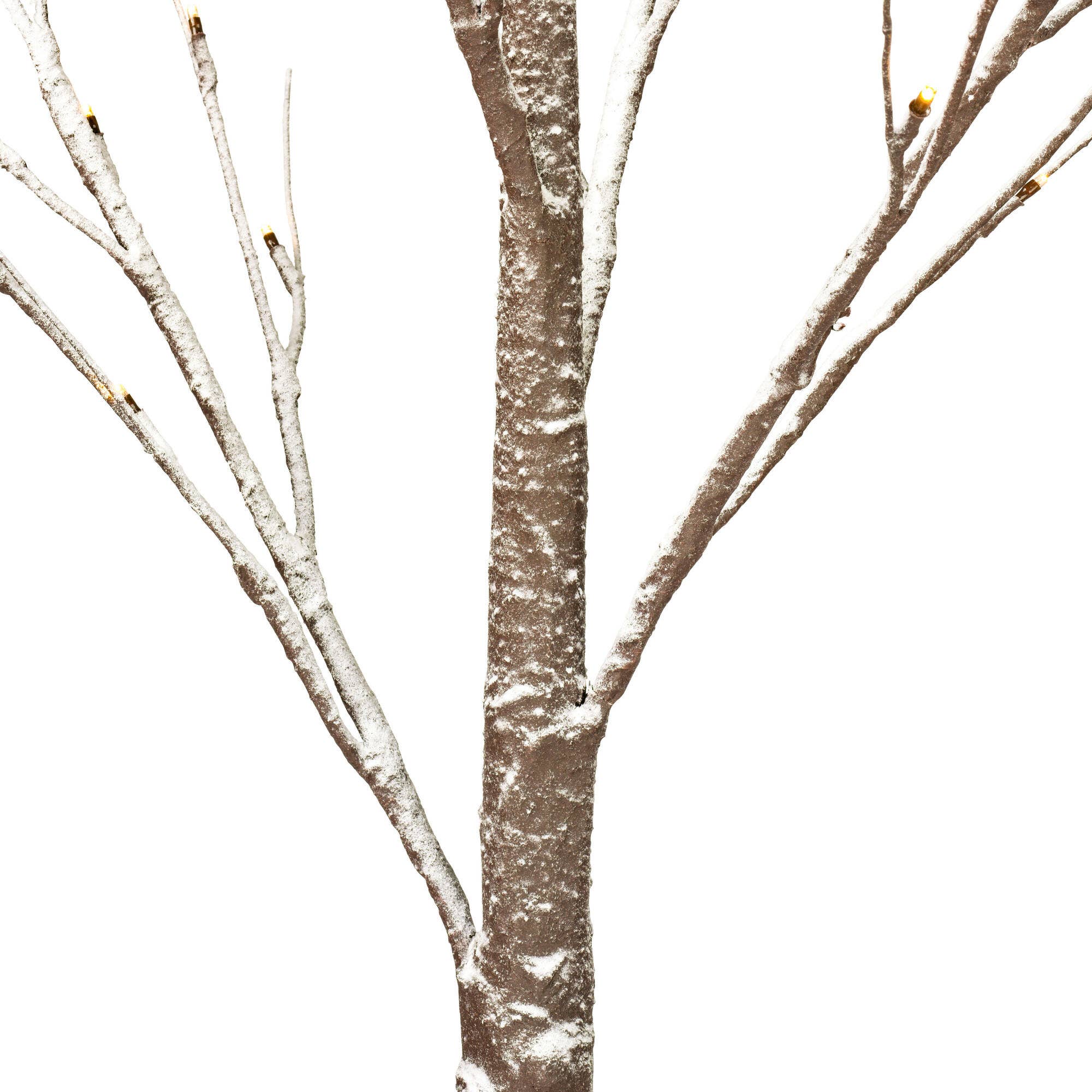 Vickerman 4' Brown Frosted Twig Tree LED 48WW for wholesale on Faire3