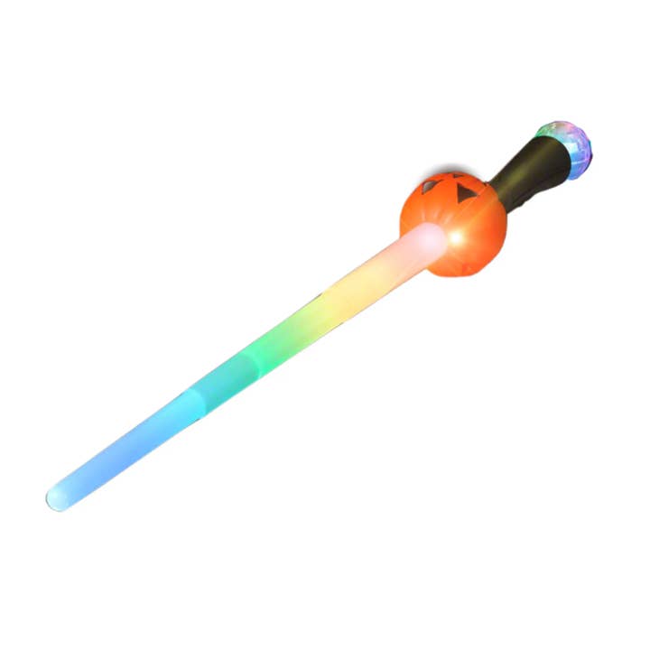 Blinkee.com, LLC - Wholesale Light-Up Toy - Kids & Baby - Light Up Expandable Pumpkin Jack O Lantern Saber Prism Sword2