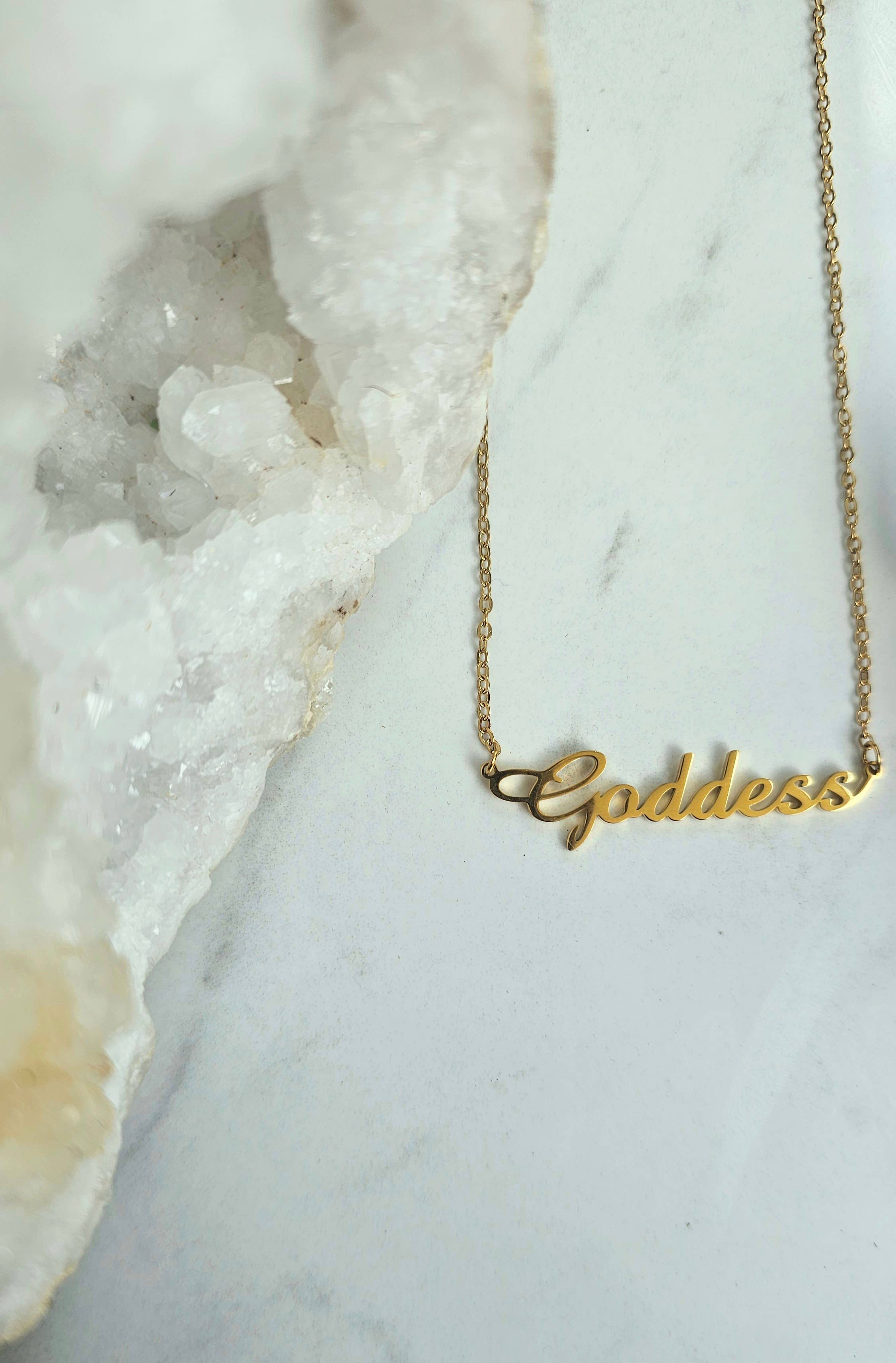 Moon Goddess - Wholesale Pendant/Charm Necklace - 18K Gold Plated "Goddess" Pendant3