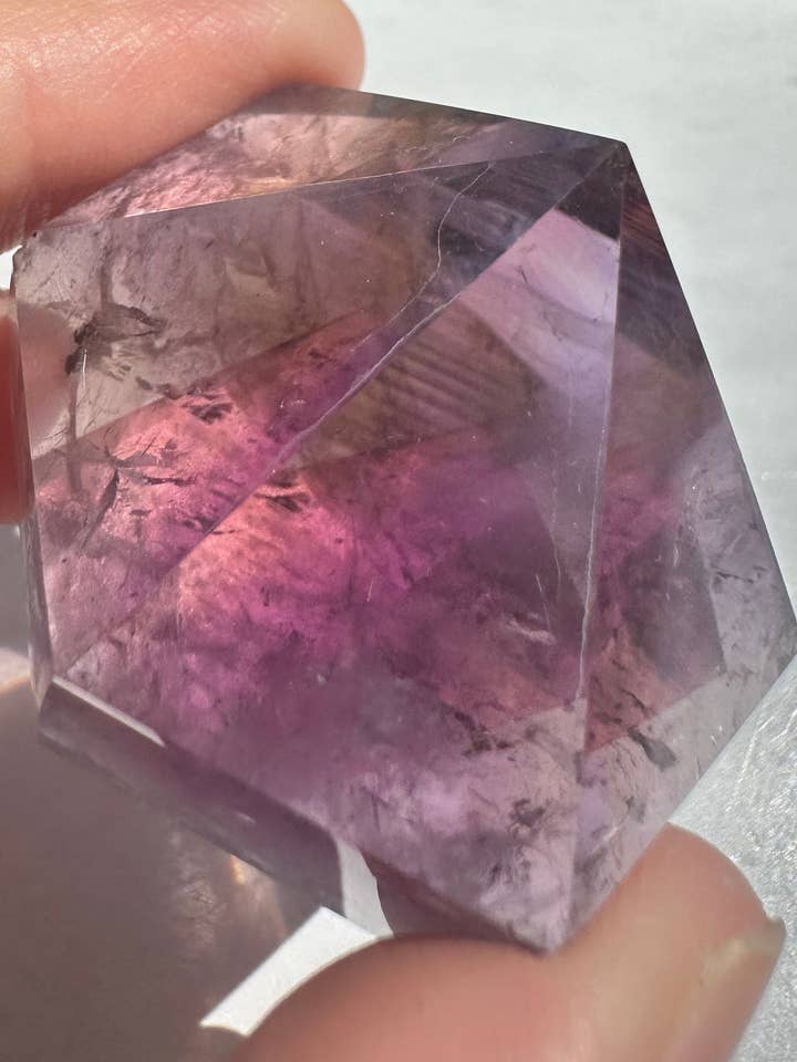 Deep Purple Uruguay Amethyst Diamond - 2026 New Year Manifestation Crystal - Spiritual Protection & Intuition Stone - Crown Chakra Healing Gift #3 for wholesale by Moon Rituals