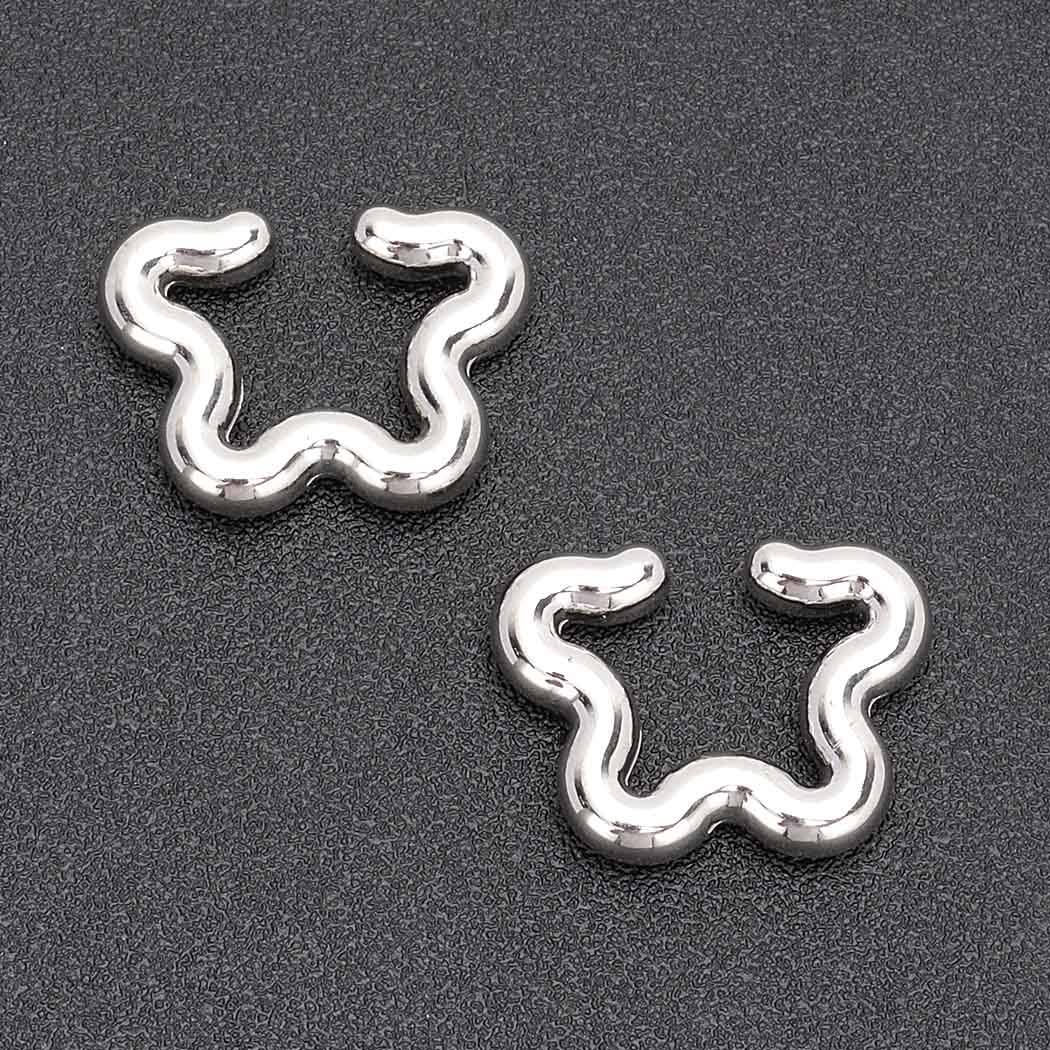 3AM BY H&D ACCESSORIES – wholesale Clip-on-örhängen – plast Manschettörhänge3