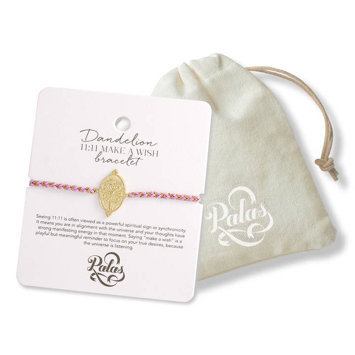Palas Jewellery - Wholesale Charm/dangle bracelet - Dandelion ‘11:11 make a wish’ bracelet3