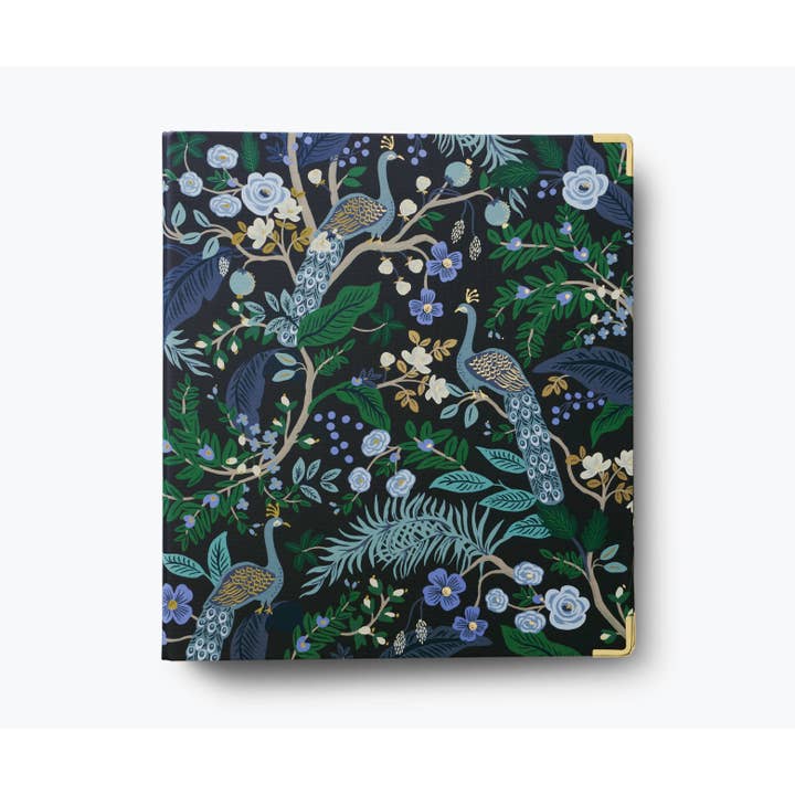 Raccoglitore classico Peacock per la vendita all'ingrosso da parte di Rifle Paper Co