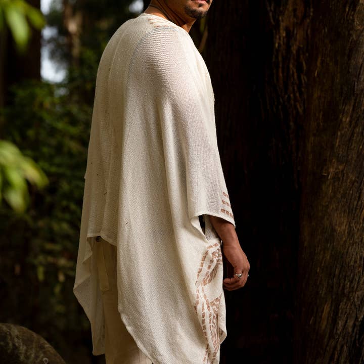 Arya Clothing - Wholesale - Free Mind Kimono for Men - Cream6