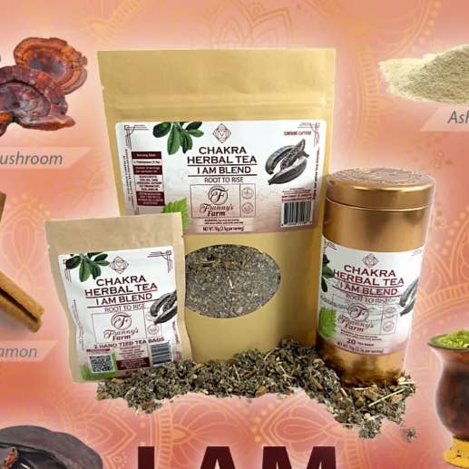 Franny's Farm Chakra Tea- "I AM" Root To Rise for wholesale by Franny's Farmacy