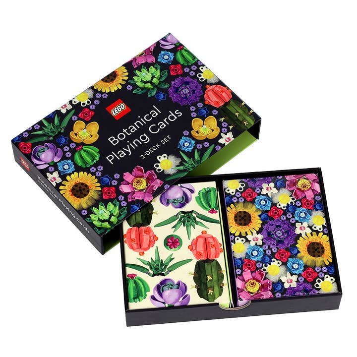 Chronicle Books - Wholesale Playing Cards - LEGO Botanical Playing Cards3
