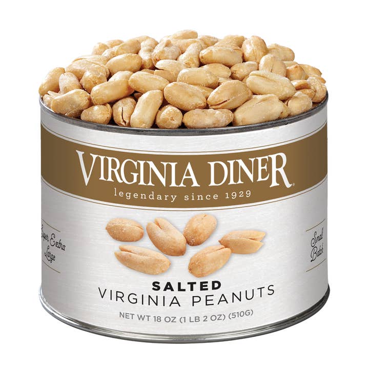 Virginia Diner, Inc. - Wholesale Nuts - 18 oz Salted Virginia Peanuts