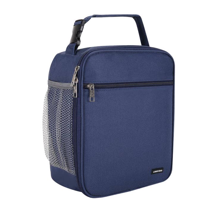 Insulated Lunch Cooler Bag – Dark Blue for wholesale by Mum Made Yum