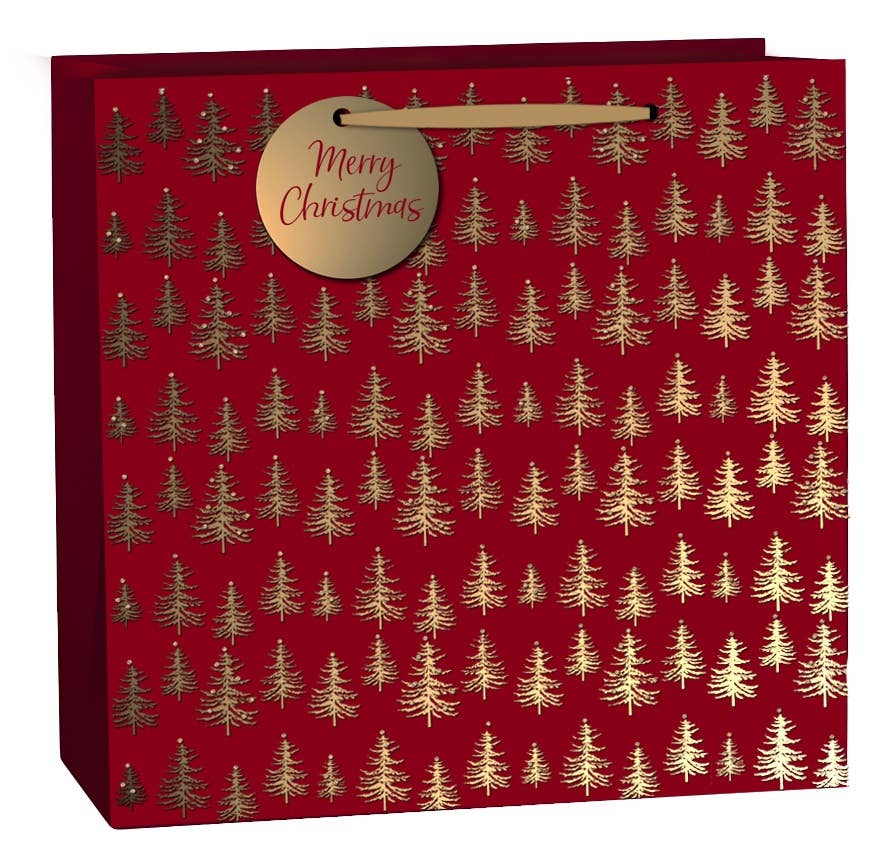 The Unique Paper Company - Vendita all'ingrosso Buste regalo - Borse regalo glitterate ecologiche con bacche natalizie di lusso3