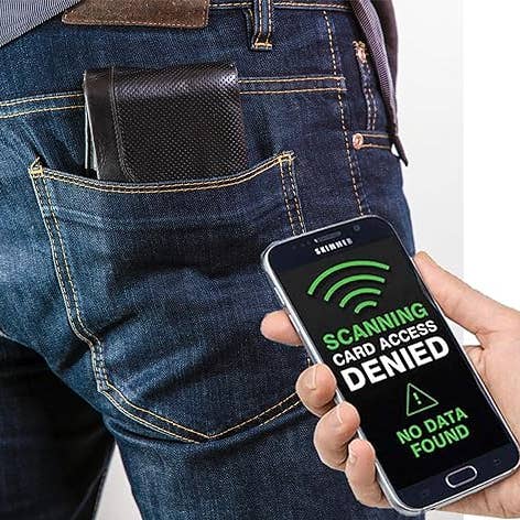 Tap and Share - Wholesale Card Holder - Unisex - Tap and Share Premium NFC & RFID Blocking Card - 4 Pack | Premium Contactless NFC Credit Debit Card Passport Protector Blocker Set for Men & Women, Elegant Slim Design Perfectly fits in Wallet/Purse3