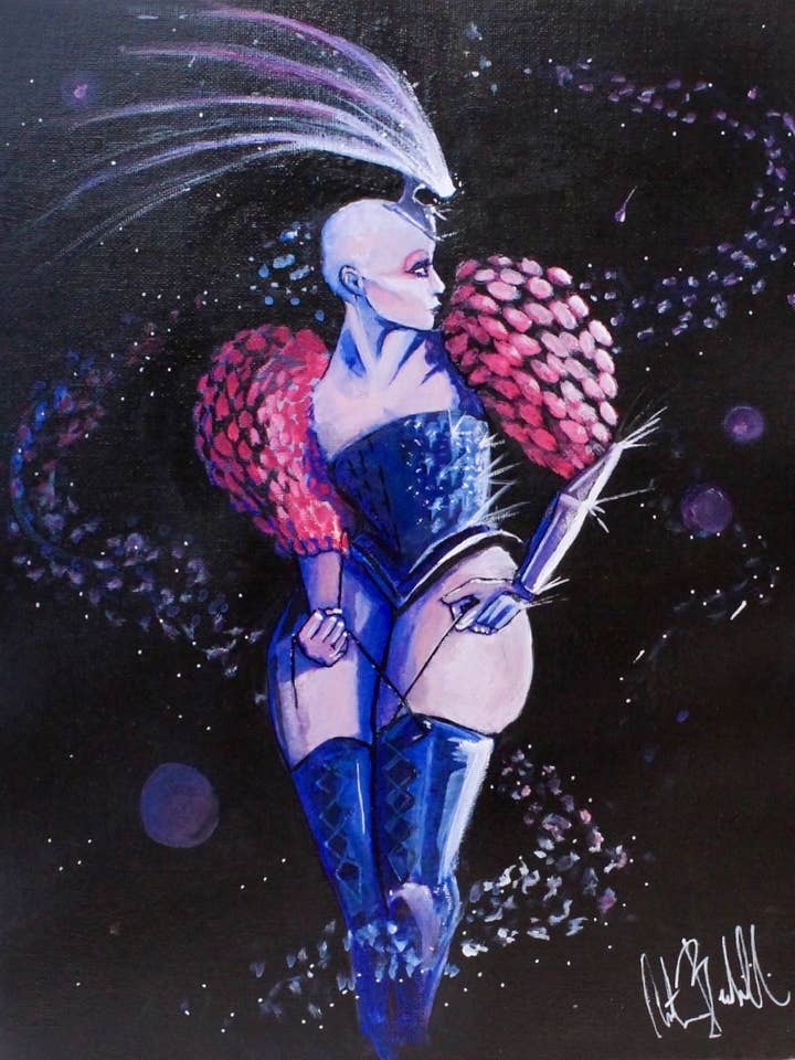 Astral pour la vente par Pincushion Pinups