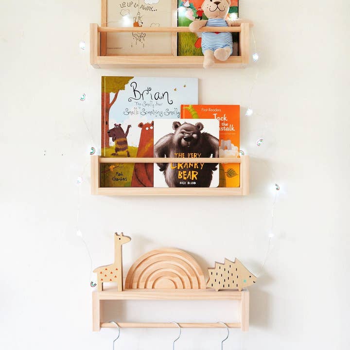 Woodyoubuy - Wholesale Bookcase - Kids bookshelf and clothes rack set3