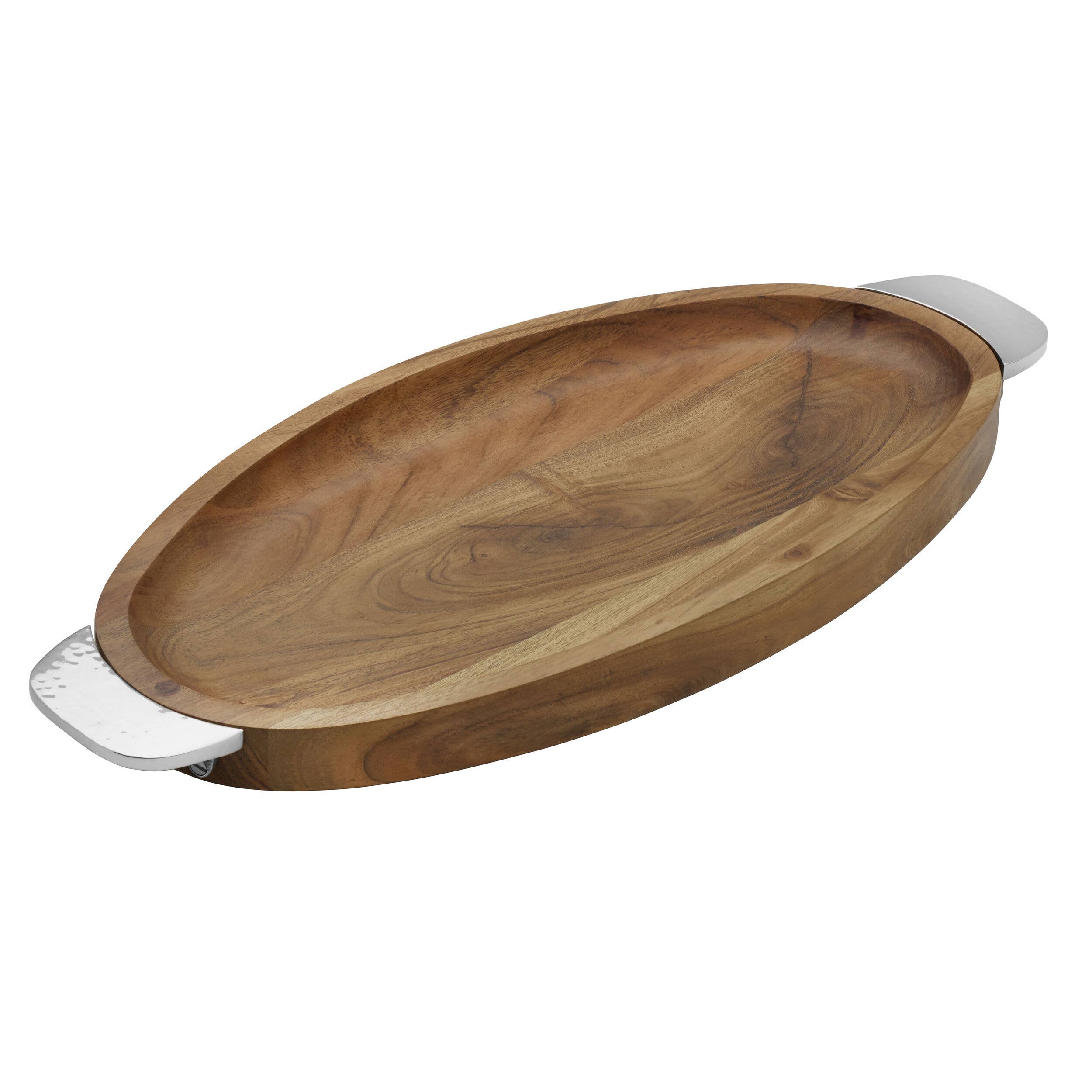 Lifetime Brands Silverwarehouse - Wholesale Platter - Towle Hammersmith & Wood Oval Platter0