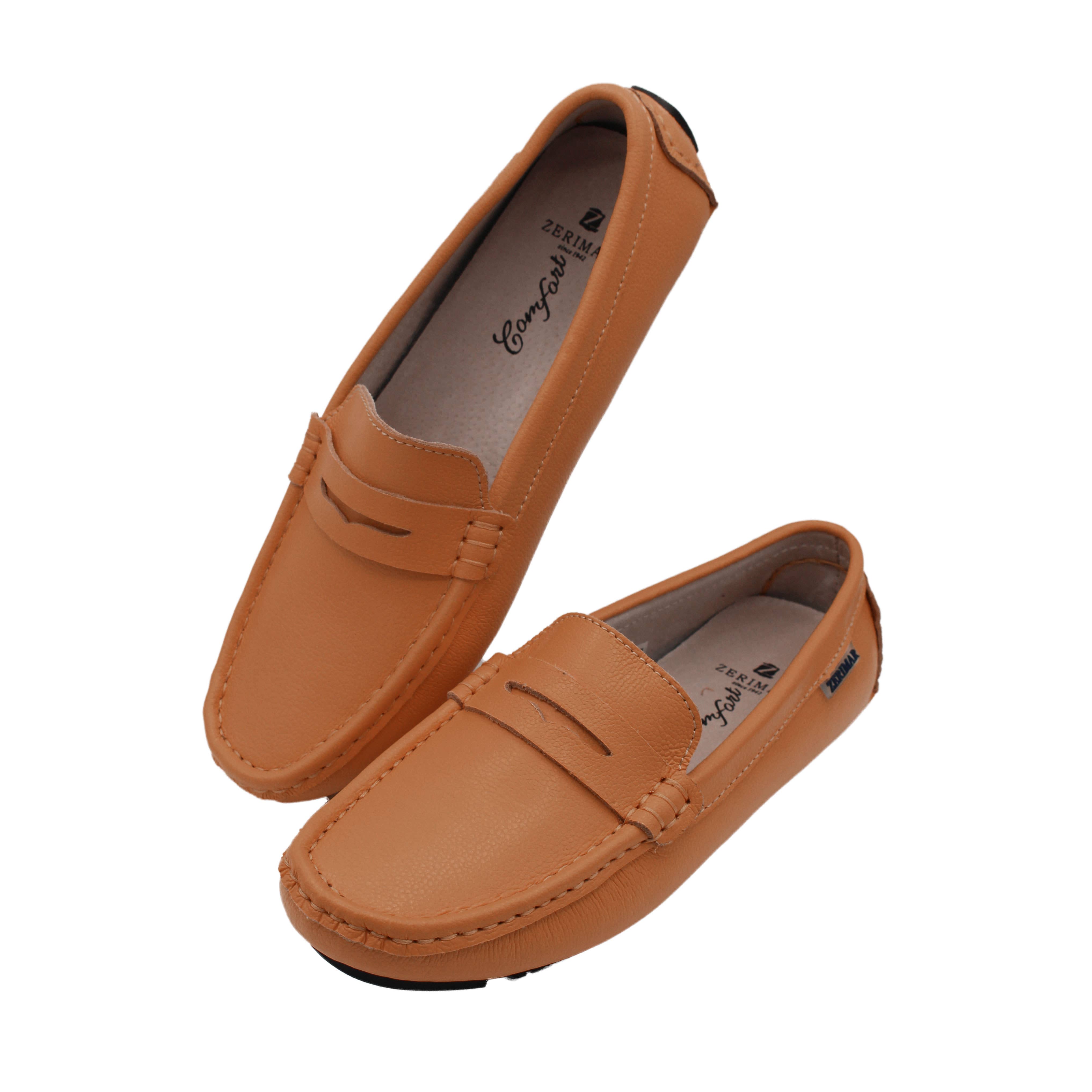 Zerimar 1942 - Wholesale Loafers - Women's - Women's Leather Moccasin Loafer Flat Shoes-Zerimar15
