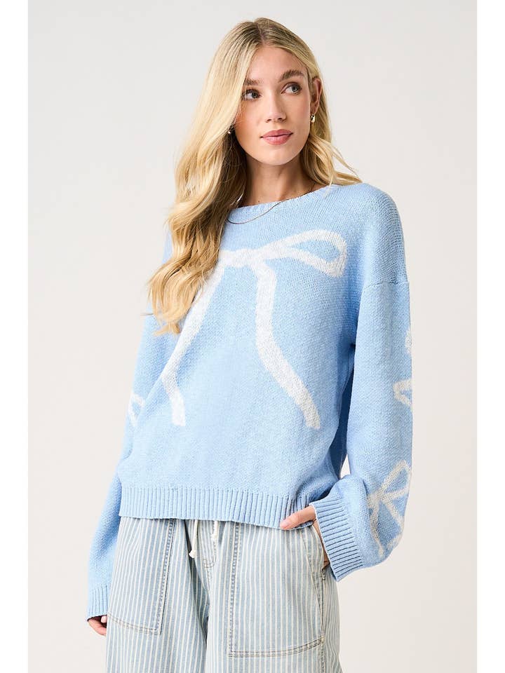 COQUETTE STRIK MET BREDE MOUWEN VAN SLUBBREISEL TRUI voor wholesale door mittoshop