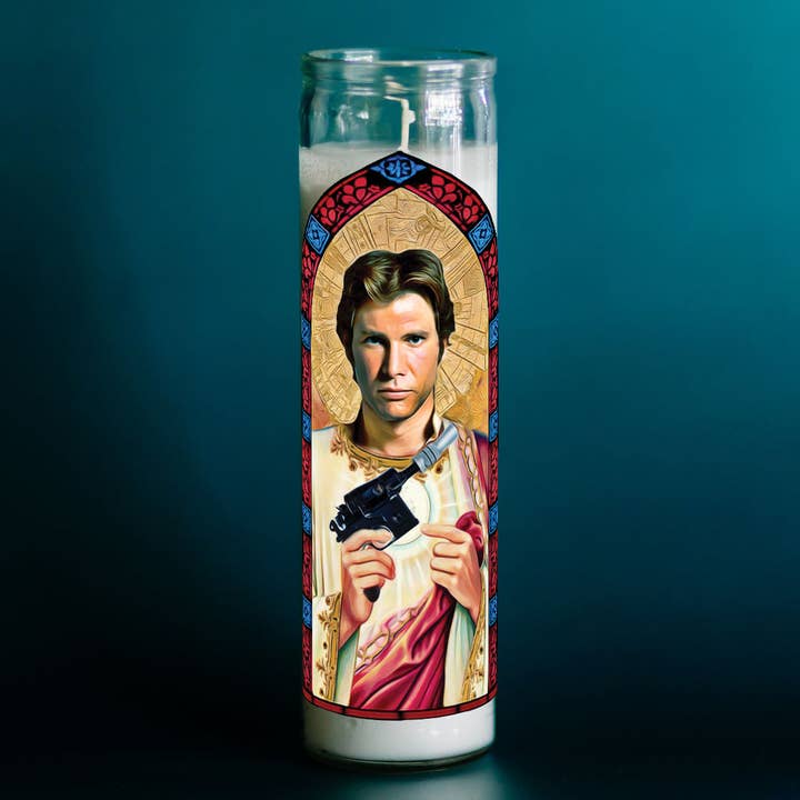 Santo patrón de Shooting First: Han Solo Star Wars para venta al por mayor de The Eternal Flame