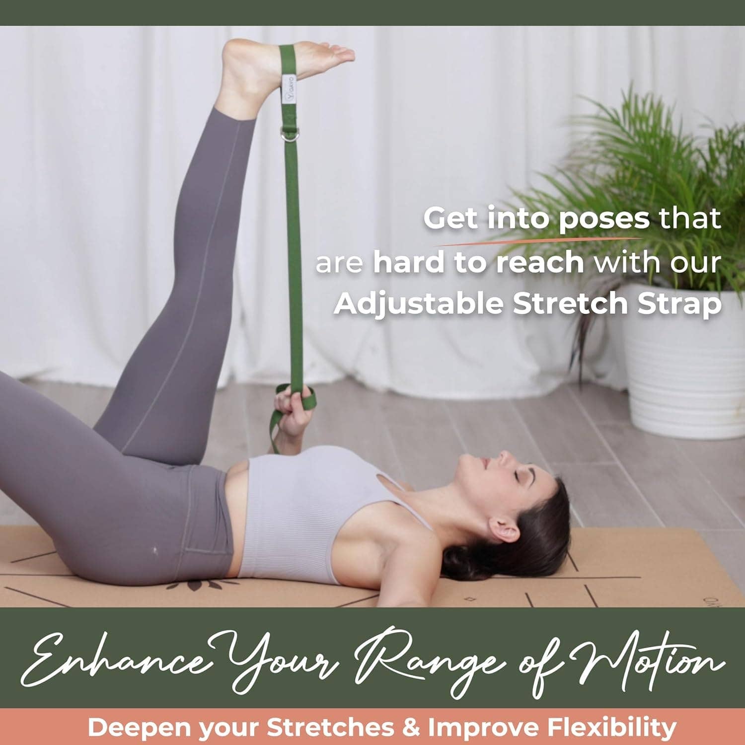 YO GAYO - Vente Tapis de yoga - Tapis de yoga en liège ultime et kit d'essentiels3