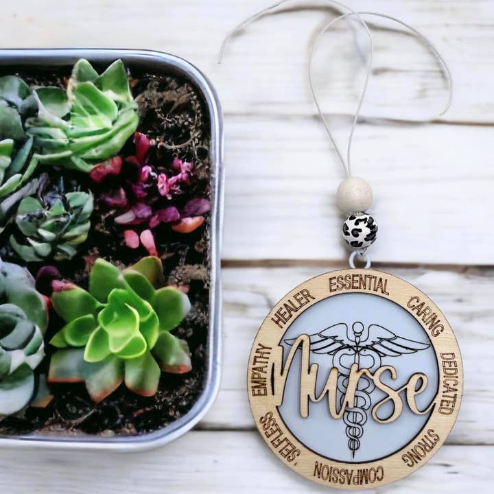 Nurse Car Charm for wholesale by Y'all-ternative