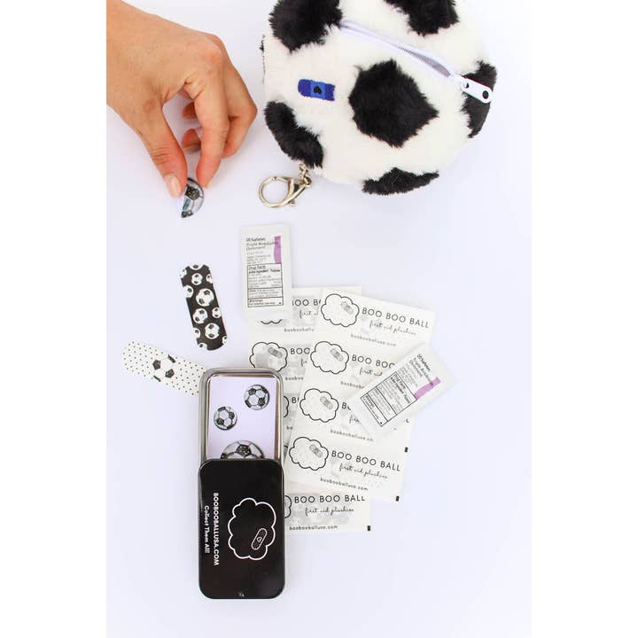 Boo Boo Ball USA - Venta al por mayor Kits de primeros auxilios - Llavero Boo-Boo SOCCER4