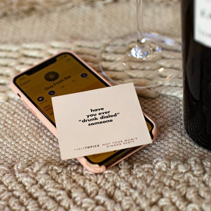 TableTopics - Wholesale Card Game - NOT YOUR MOM′S DINNER PARTY