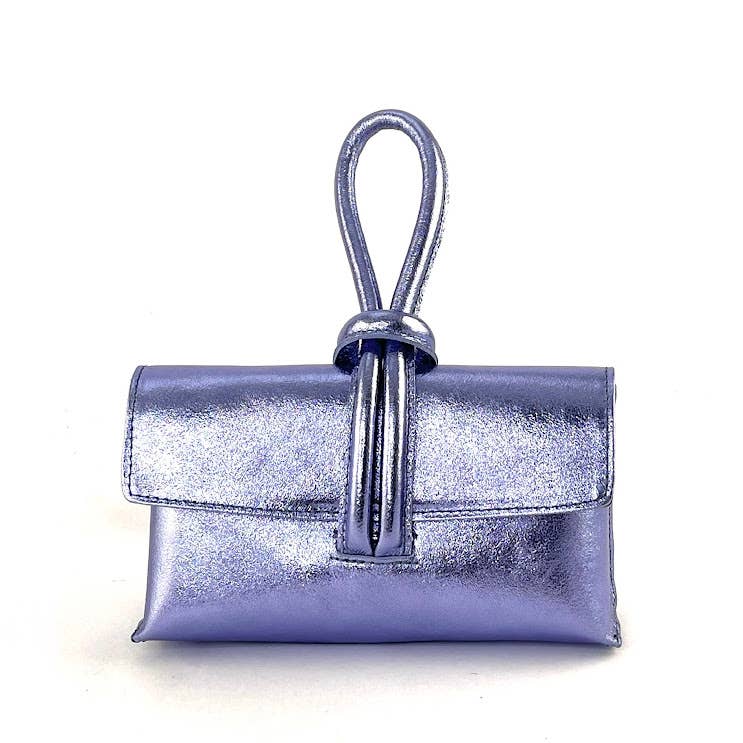 MILANO AMOUR - Vendita all'ingrosso Pochette - Donna - POCHETTE MICHELLE LAMINATO CON NODO14