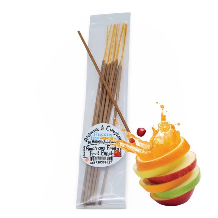 Rökelsepinnar - Fruktpunsch - Förpackning med 10 för wholesale av Arômes & Évasions