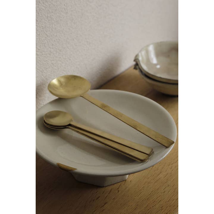 Fog Linen Work - Venta al por mayor Utensilio para servir - Cuchara de latón (M)1