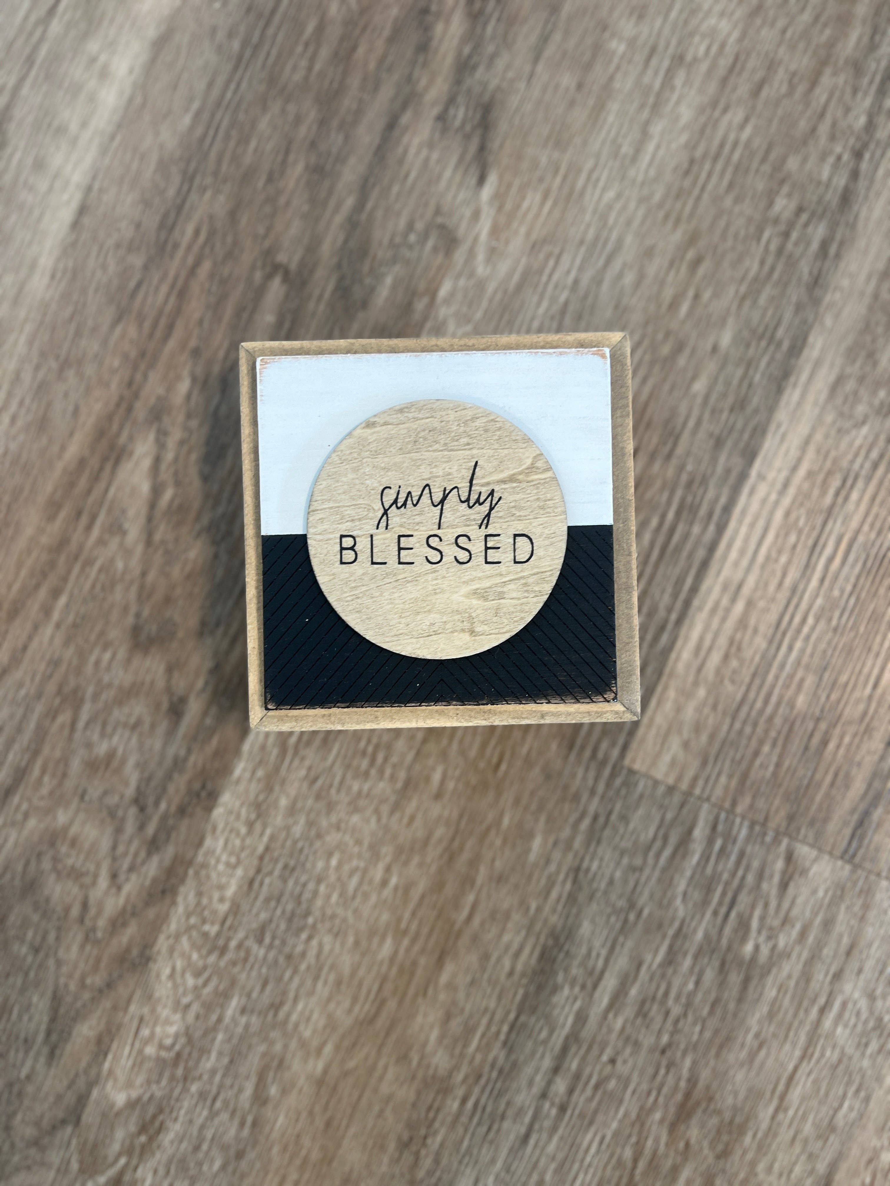 Uniquely You Creative - Wholesale Sign - Live Blessed Sign1