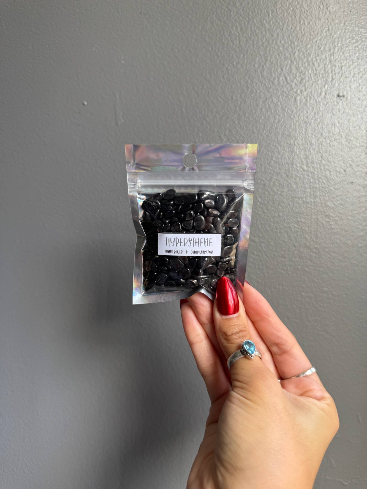 Sapphire & Sage - Wholesale Spiritual Stone/Crystal - Hypersthene Crystal Chip Bags