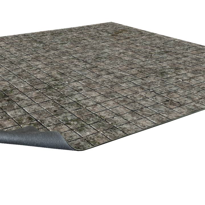Battle Systems: Flagstone Floor Gaming Mat 2x2 for wholesale by QMDirect