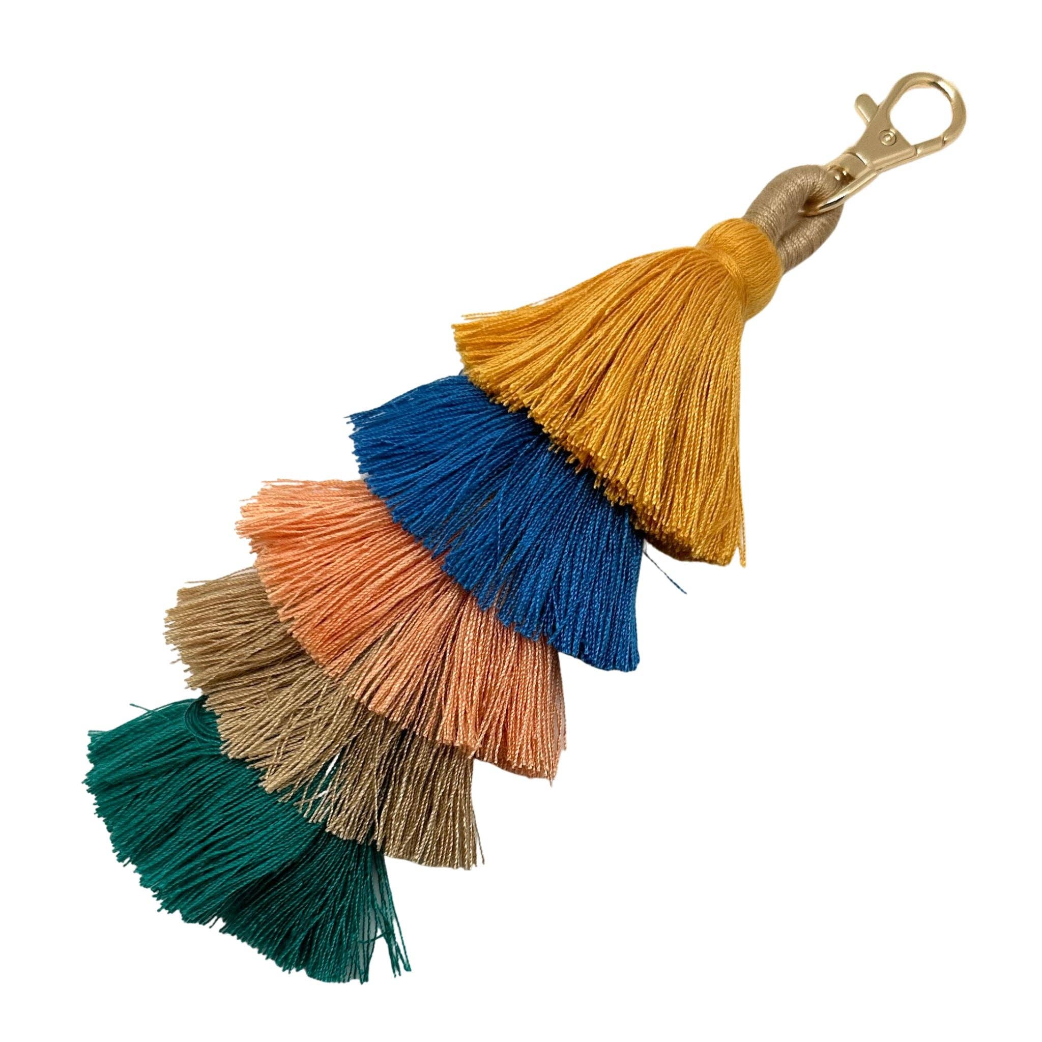 Cthru Purses - Wholesale Keychain - Women's - Cascading Tassels3