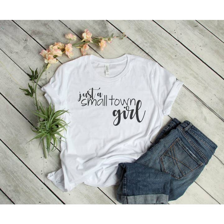 Sew Vicious – wholesale T-shirts med screentryck – Dam – Sy Onda bara en liten stad flicka USA damer T-shirt