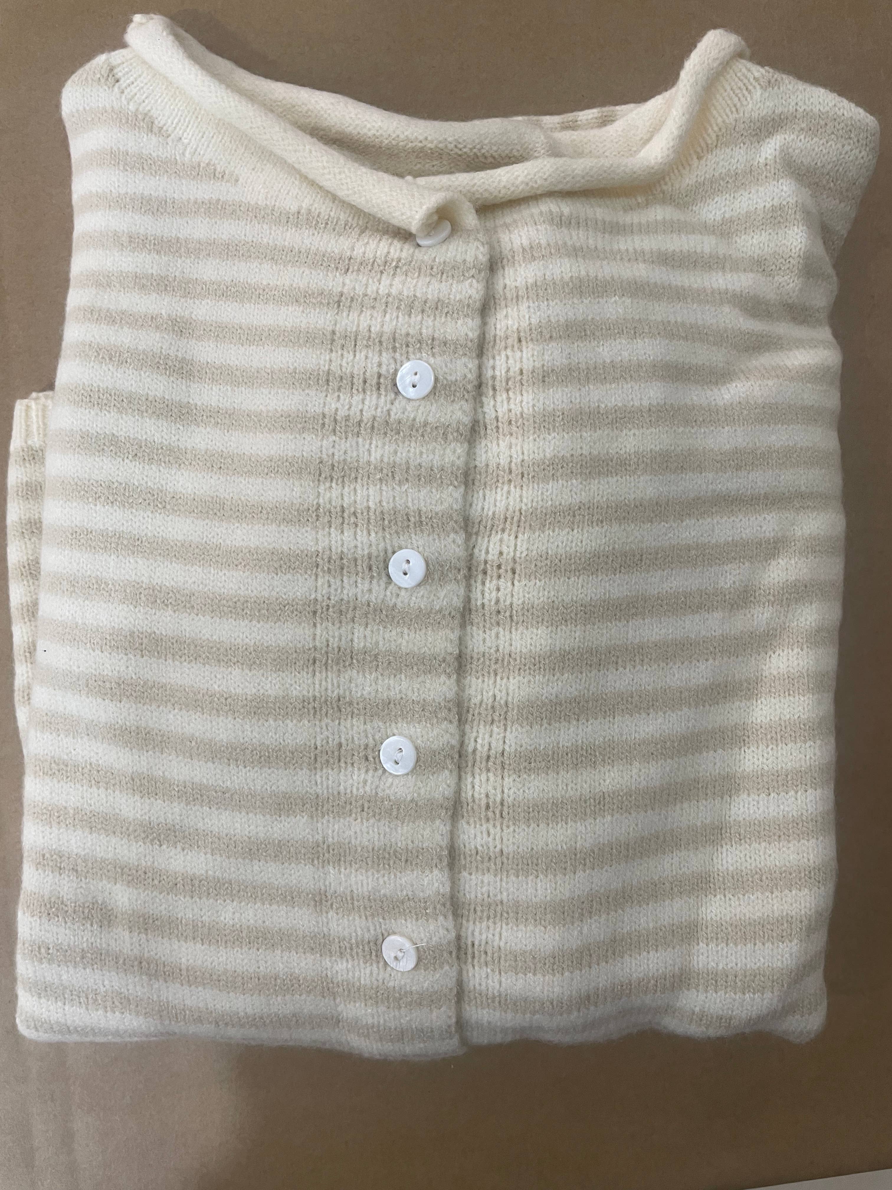 Hope & Sunshine - Vente Cardigan – femme - Cardigan en maille rayé0