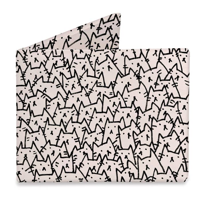 A Pocket Full of Cats Mighty Wallet for wholesale by Mighty Wallet