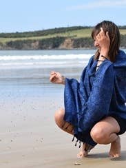 Nepali Schals - Denim für den Großhandel von Cool Trade Winds