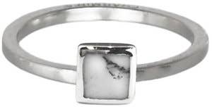 Charmin's Ringen - Wholesale Band/gestapelde ring - R409 Ring Zilver 'Marble Collection'1