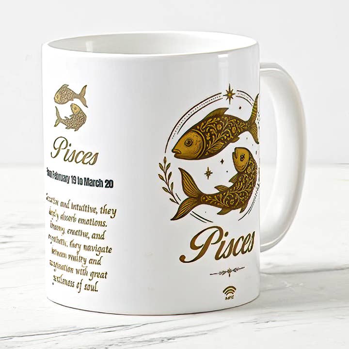 HOROSCUP - Zodiac sign Pisces โ for wholesale by The Daily Tag