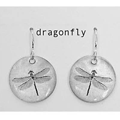 dragonfly earrings for wholesale by Everyday Artifact