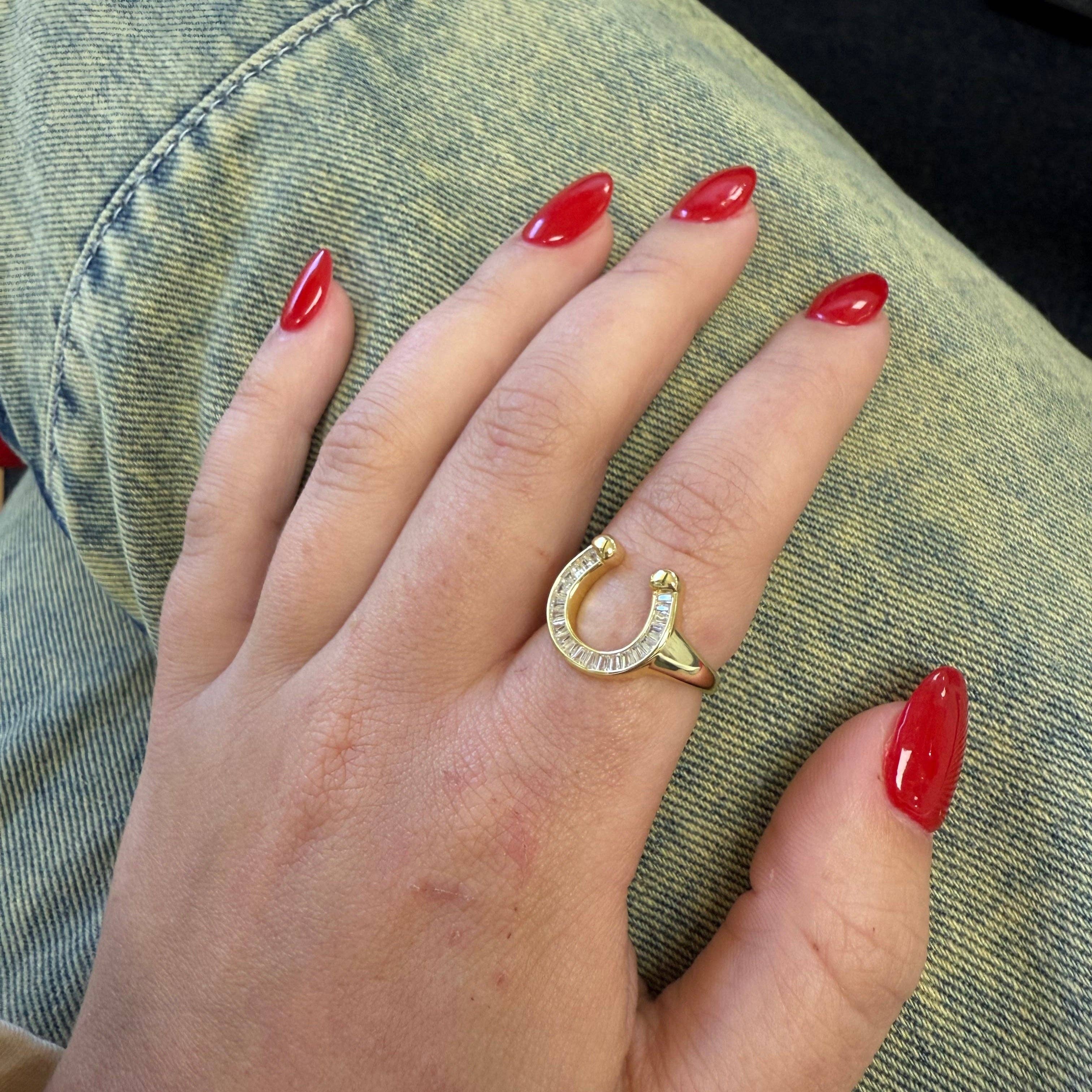 Sahira Jewelry Design - Wholesale Signet Ring - Off To The Races Signet Ring3